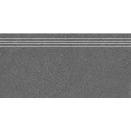Ступени DD254320R/GR Джиминьяно антрацит матовый обрезной 30x60