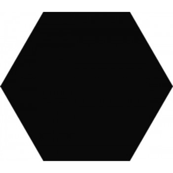Плитка K945262 Miniworx Hexagon Черный Матовый 21x24