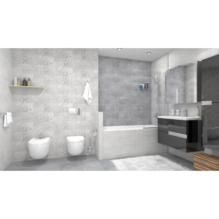 Керамогранит Bastion тёмно-серый 40х40