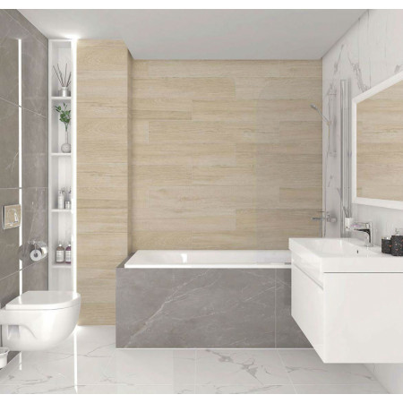 Керамогранит SG517200R Rainwood серый 20x120x1.1