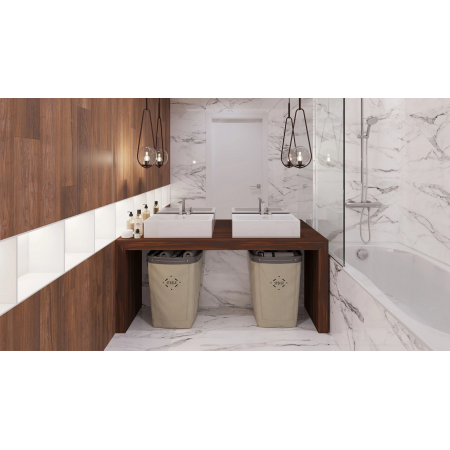 Ступени Комплект Ступень SI02 Selection 33x120 неполированная с бортиком + Подступенок 14.5x120