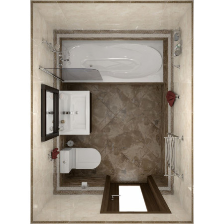 Плитка Nemo Helias Бордюр табачный 66-03-17-1362 6х40