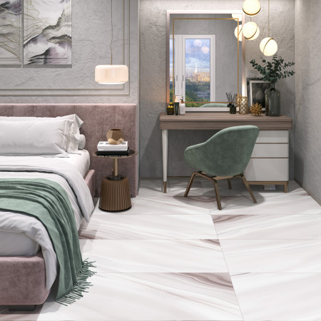 Керамогранит 60120ANG11P Angel Agate Latte полированный 600x1200x7