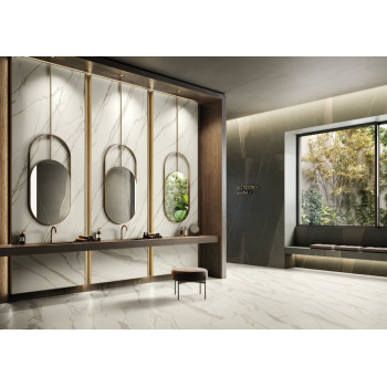 Керамогранит 610130005274 Metropolis Absolut Silver Battiscopa Nat Rett 7,2x80