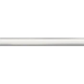 Плитка SPB008R Бордюр Гарса белый матовый обрезной 25х2,5