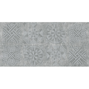 Керамогранит Granite Stone CEMENT Decor Grey / Гранит Стоун ЦЕМЕНТ Декор Серый SR 120x60