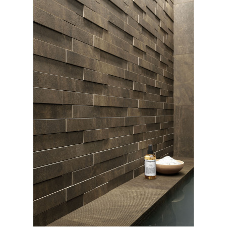 Керамогранит 610010001388 Genesis Mercury Brown Grip Ret 30x60