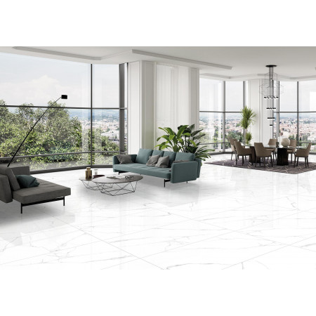 Керамогранит Atlantic White i белый матовый 60x60