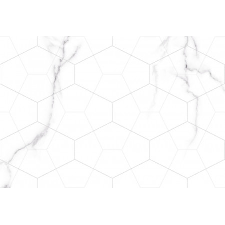 V9VG3205TG Декор кер. Vega GT Бел. 40*27 _геометрия_ 1 \8