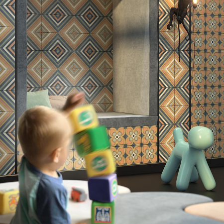 Плитка HGD/A557/5009 Декор Фантазия 3 матовый 20x20