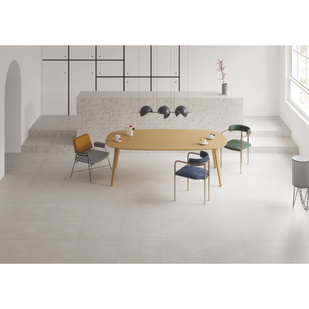 Керамогранит K949792LPR01VTE0 Marble-Beton Декор Круговой Светлый 60x60