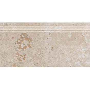 Ступени DD205400R/GR Ступень Про Лаймстоун бежевый темный натуральный обрезной R10 60х30