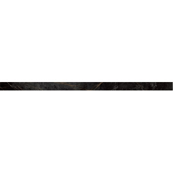 Керамогранит Skirting Granite SANDRA Black Olive / Плинтус Гранит Сандра Черно-Оливковый LR 120x6
