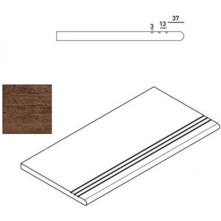 Ступени 620040000036 PEPPER GRADINO ROUND GRIP SX 30x60