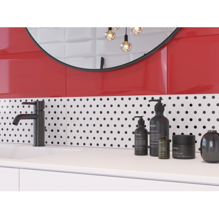 Плитка EV2G443 Evolution Вставка линии черно-белый 20x44