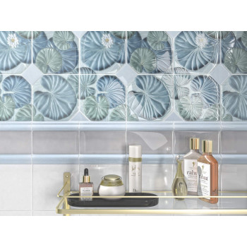 Плитка HGD/A248/4x/18000 Панно Монсури из 4 частей (15*15 размер каждой части) 30*30