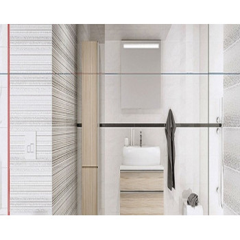 Плитка UG1A061 спецэлемент стеклянный Universal Glass желтый 4,8x60
