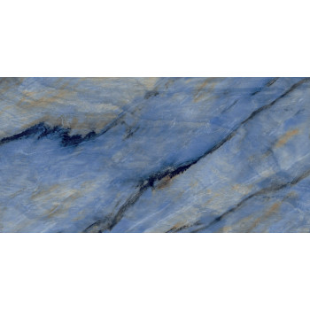 Керамогранит Blend Blue Glossy 75x150
