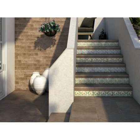 Ступени SG926000N/GR/AN Виченца ступень угловая универсальная коричневый темный 30х30