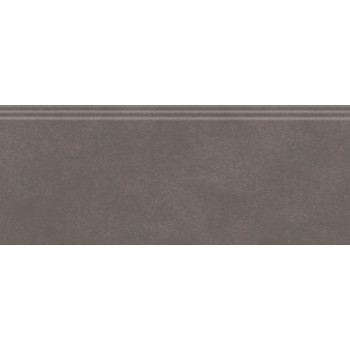 Плитка FMF018R Плинтус Чементо коричневый тёмный матовый обрезной 30x12