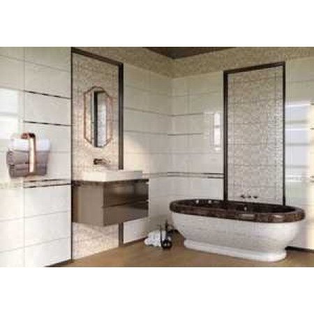 Плитка A15953 Металлический бордюр Metallic золотистый 0,5x75