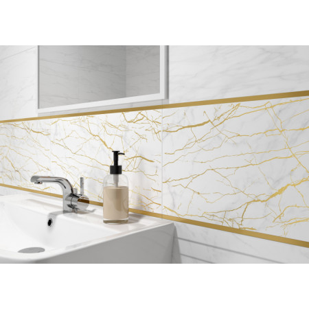 Плитка KTL052D Calacatta рельеф белый 29,8x59,8