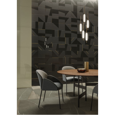 Ступени 620070002205 Metropolis Graphite Dark Scalino Angolare DX Nat 33x160