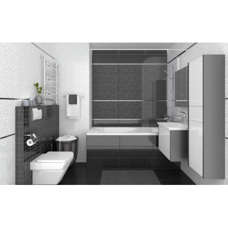 Плитка 60054 Royal коричневая мозаика 20х60