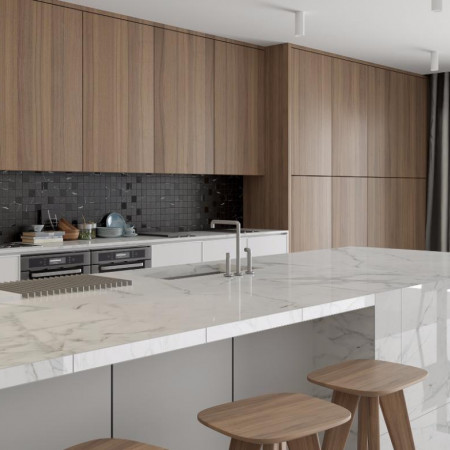 Мозаика K-1000/MR/m13 Marble Trend CARRARA 30,7х30,7