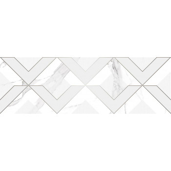 Плитка Декор Viva белый 20х60