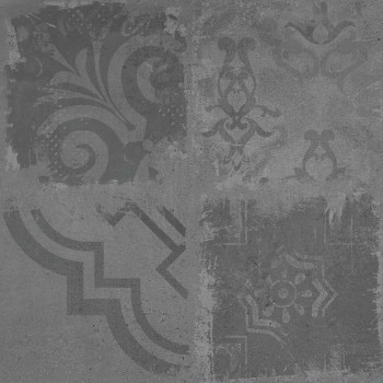 Керамогранит BIEN0041 Bona Dea D.Gray Decofon Rec 600x600x8,5