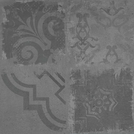 Керамогранит BIEN0041 Bona Dea D.Gray Decofon Rec 600x600x8,5