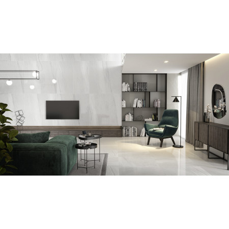 Керамогранит O-LAS-GGM091 Lake Stone лаппатированный серый 79.8x79.8