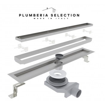Душевой трап PLUMBERIA SELECTION PST IN-TILE PST90MT