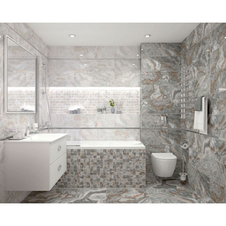 Мозаика Мозаика Gray светлый 30х30