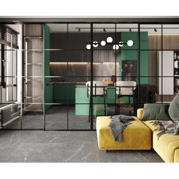 Керамогранит Fabric natural серый 80x80