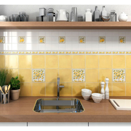 Плитка 5240 N Капри жёлтый 20x20