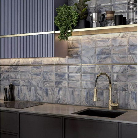 Плитка OS/C275/19077 Сеттиньяно зеленый глянцевый 9,9x20