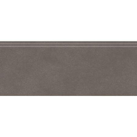 Плитка FMF018R Плинтус Чементо коричневый тёмный матовый обрезной 30x12