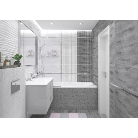 Мозаика Concrete серый 30х30