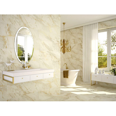 Плитка Cenefa Relieve Davos Oro 9x85