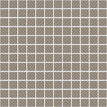 Мозаика 20104 Кастелло орнамент бежевый 29,8х29,8