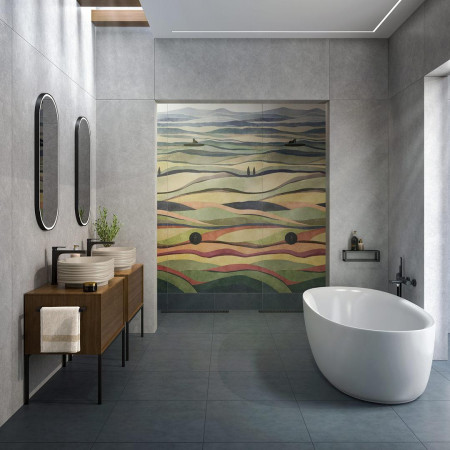 Ступени DD2003/BSL/DO Про Стоун светлый горизонтальный правый 40х9.5