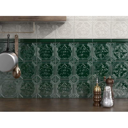 Плитка PFG006 Багет Салинас синий 15x3