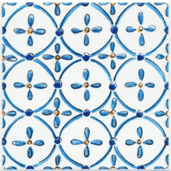 Плитка STG/A485/1146H Вставка Капри майолика 9,8х9,8