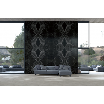 Керамогранит Black Calacatta Kristal Parlak Nano Rectified 120x240