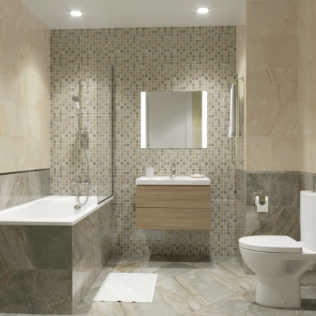 Керамогранит K-101/LR (2q101/LR) Genesis Beige Lapp 60x60