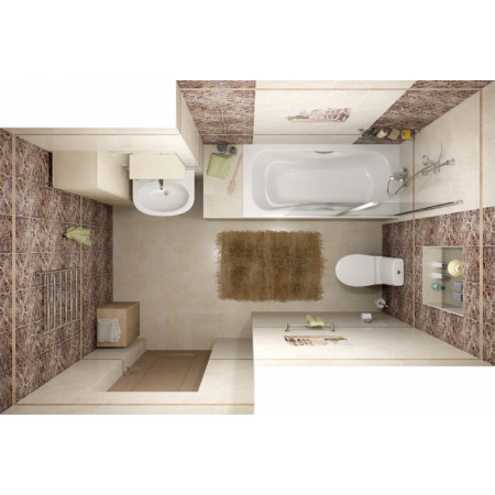 Плитка Marche Панно стекло 50х40