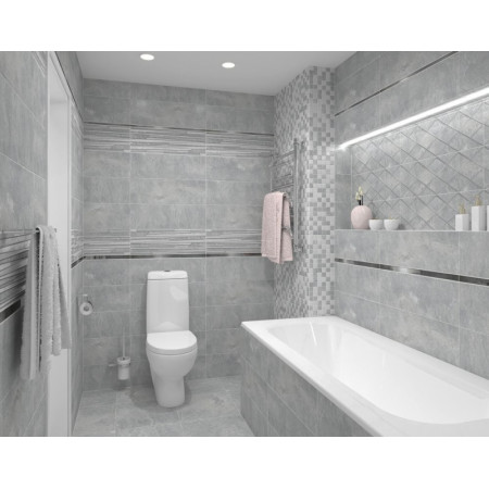 Плитка Декор Alcor Attimo белый 17-05-01-1188-0 20х60