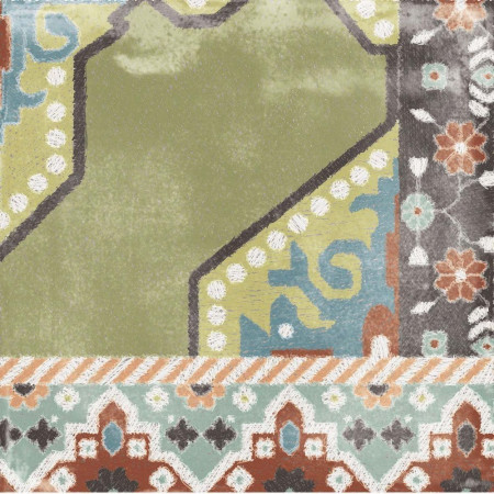 Керамогранит 0003351 PLAY CARPET MIX MULTICOLOR 20x20